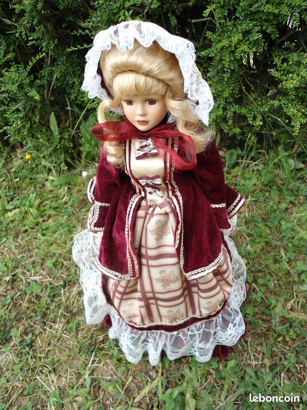 Poupee porcelaine 48cm (image 2)
