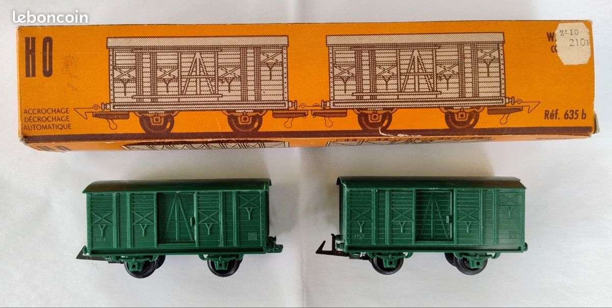 Train Jouef HO  Lot De 4 Wagons 464 5295 861 6560