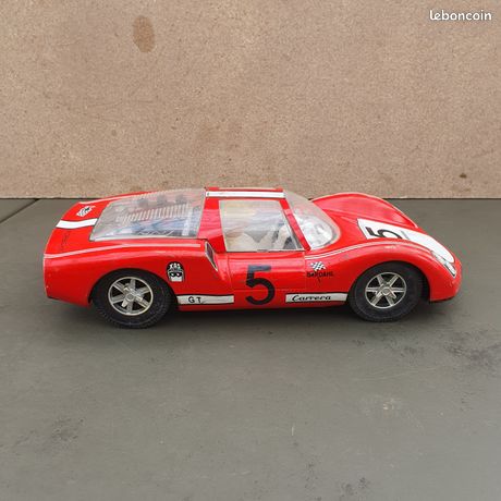 Porsche Carrera GT Miniature Joustra Métal (28cm) - Vintage France