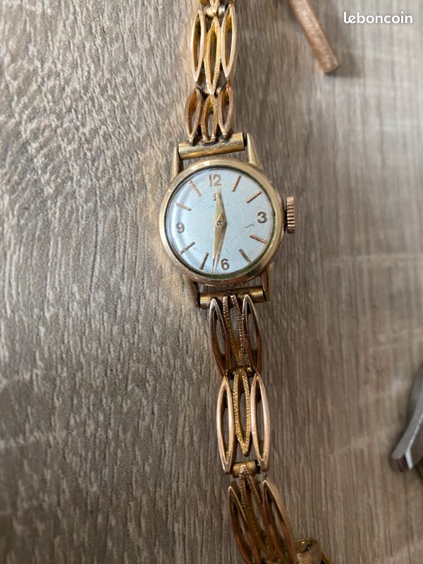 Bracelet De Montre Vintage Des Années 60 - Plaqué Or 18 Carats - Largeur 12mm - Pour Femme - Bon état