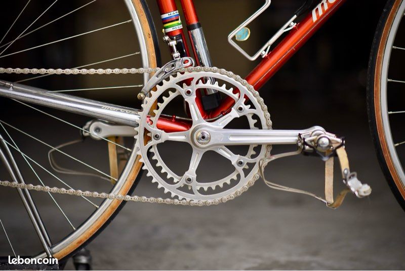 Vélo Colnago Super Record Campagnolo – Vintage Acier Bleu – Neuf D’époque