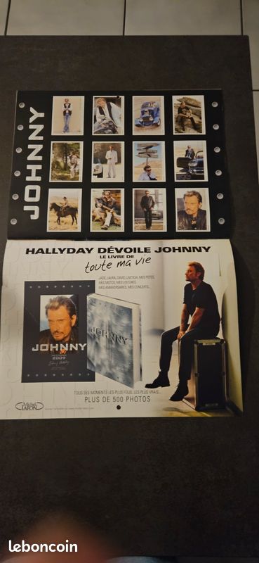 Calendrier johnny hallyday 2009 (image 5)