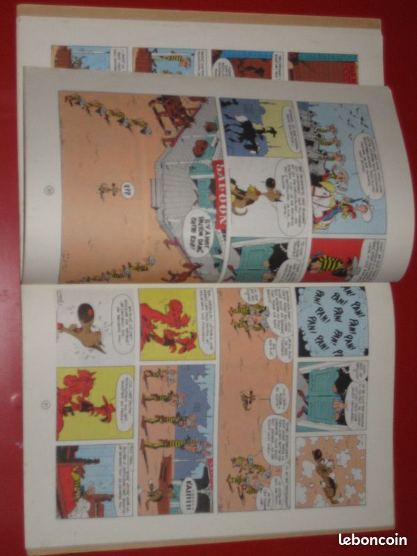 BD vintage Lucky Luke Les Dalton se rachètent 1969 (image 2)
