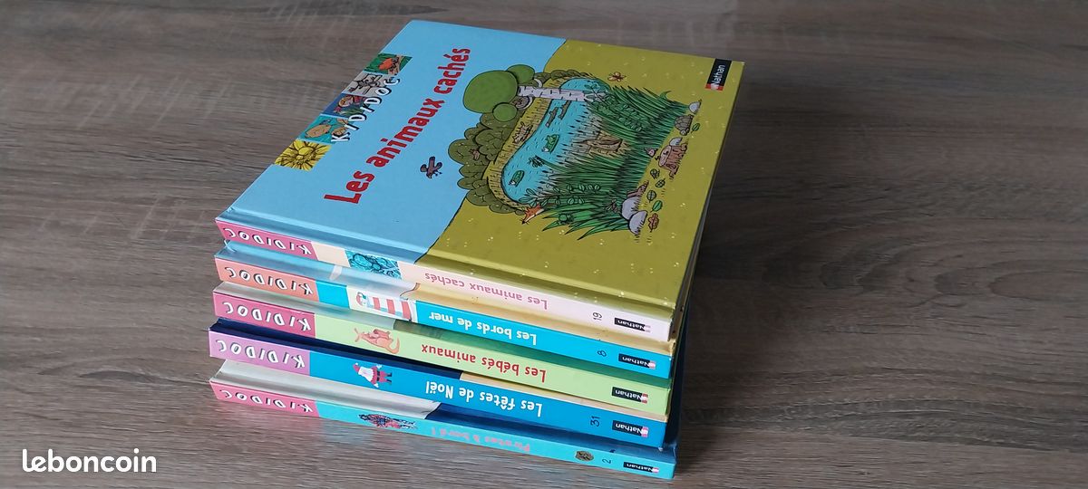 Lot de 5 livres Kididoc Nathan (image 3)