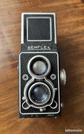 Appareil Photo SEM 6x6 Semflex TLR - Objectif Berthiot - PHOTO HALL - Occasion