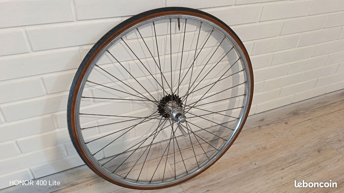 Jante Avant Rigida Chrolux Supérieure 650B - Grand Flasque, Attache Rapide - Ancienne, Alliage