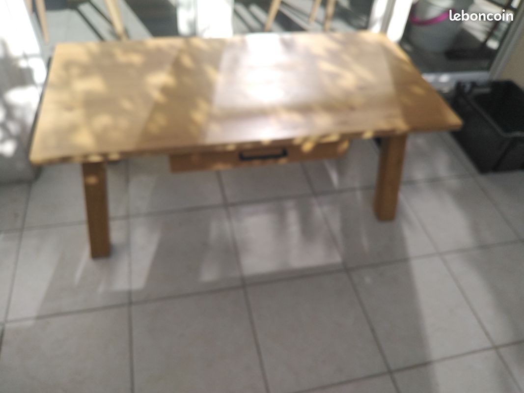 Table basse en bois (image 3)