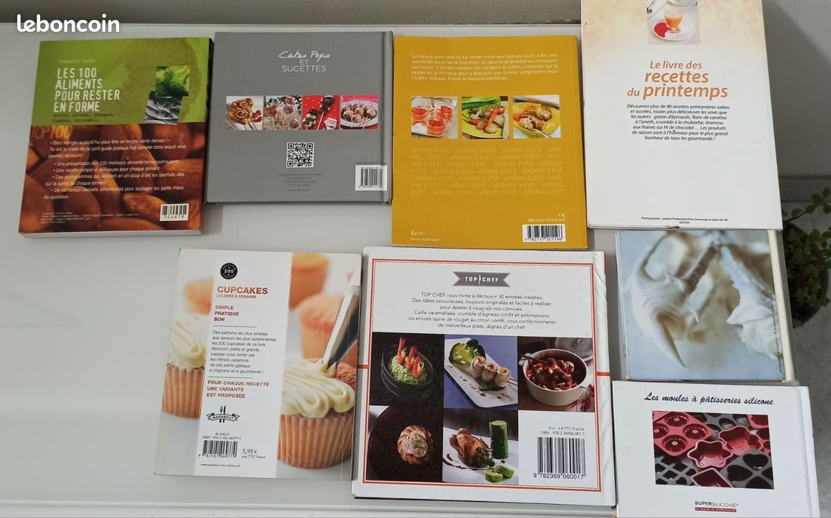 9 Livres cuisines apéro, sucettes, top chef, cupcakes, noël (image 2)