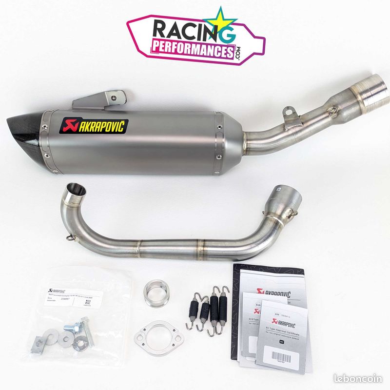 Ligne Akrapovic NEUVE Yamaha R125 MT125 2014-2018 (image 2)