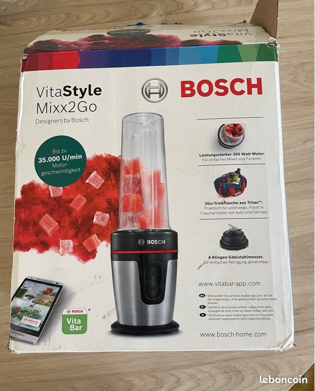 Accessoires Vitastyle mixx2Go bosch neuf (image 1)