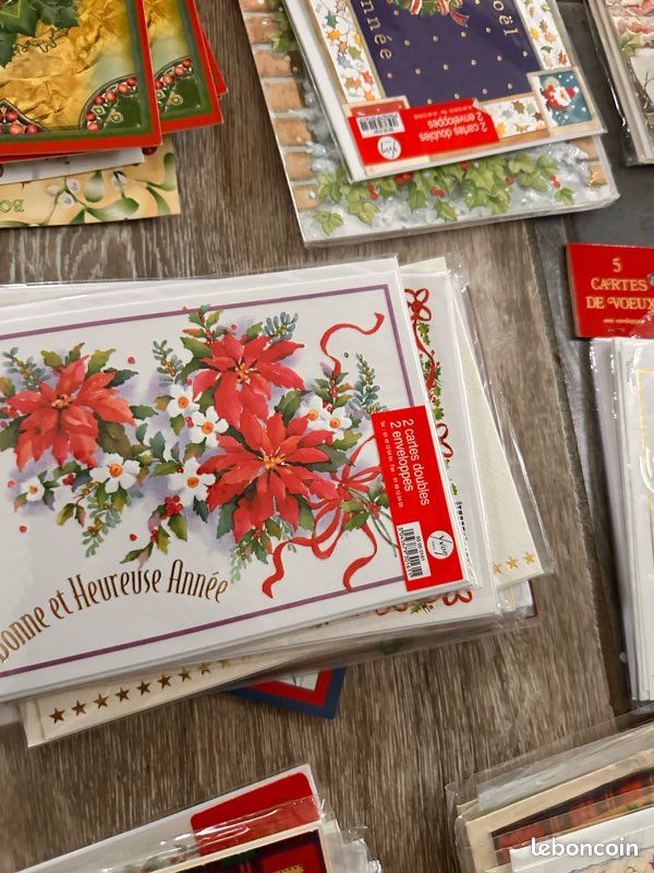 Lot cartes de voeux - Collection