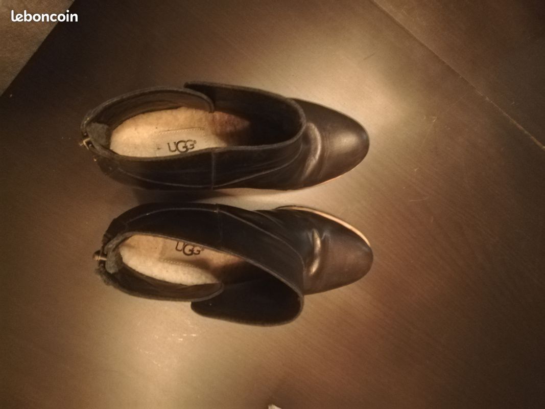 Bottines UGG en cuir (image 4)