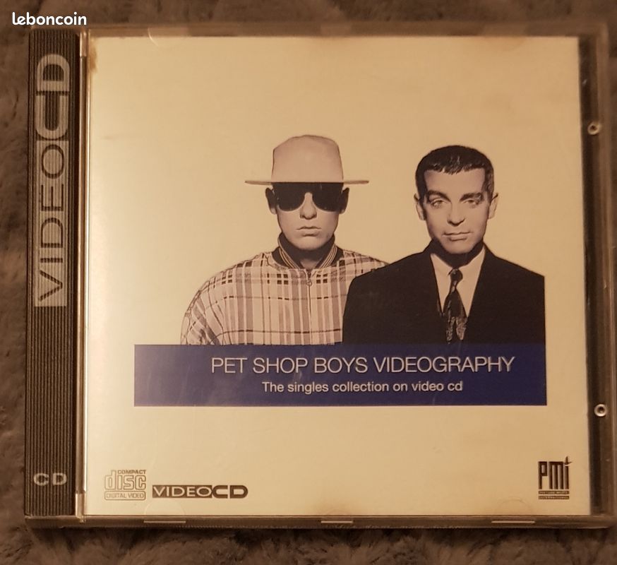 CDV PET SHOP BOYS videography singke collection on video (image 1)