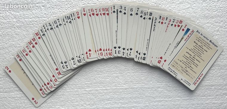 Jeu Gothique – Medieval French Playing Cards (Éditions Dusserre, Paris