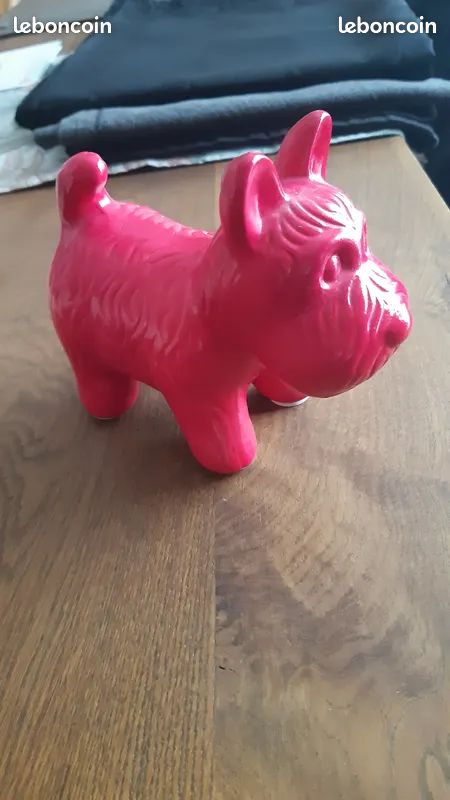 Porte-Clés En Forme De Chien Avec Étiquette D'Identification En Métal