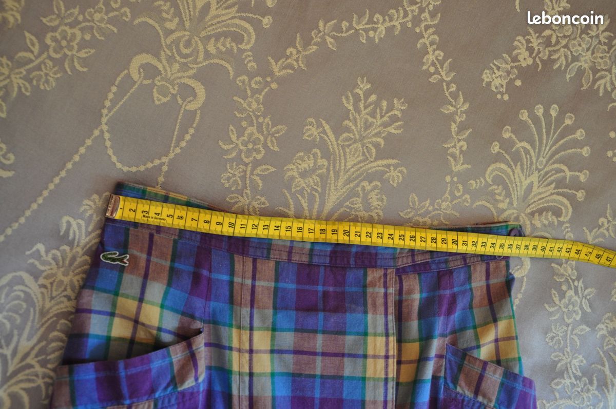 Jupe culotte chemise LACOSTE VINTAGE (image 3)