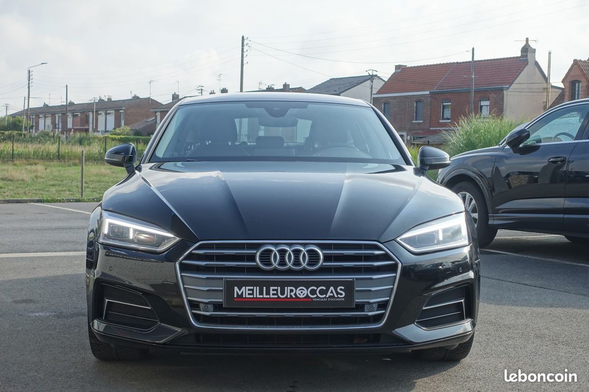 A5 Sportback 30 Tdi Mhev 46700kms 136ch S-Tronic 2020 Cuir Sport Chauffant/Virtual Cockpit/Gps pro Europe/Full LED/Carplay/1°main/Garantie 12 mois (image 2)
