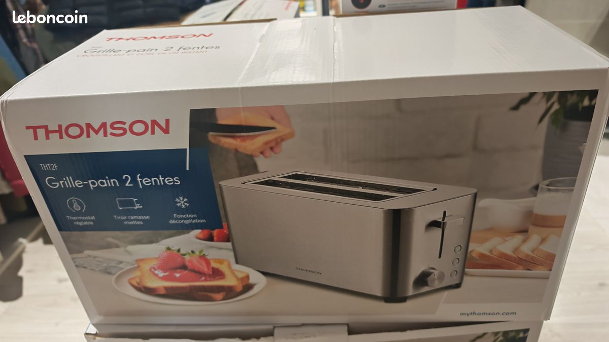 Grille pain THOMSON 2 fentes THT2F NEUF (image 3)
