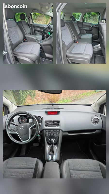 OPEL MERIVA B 1.7 CDTI 100 Cv SERIE COSMO (Boîte Automatique) 5p. CLIM AUTO-JA-RAD-RV-CUIR (image 5)