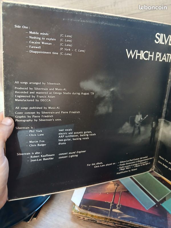 Vinyle sylvertrain bon etat (image 4)
