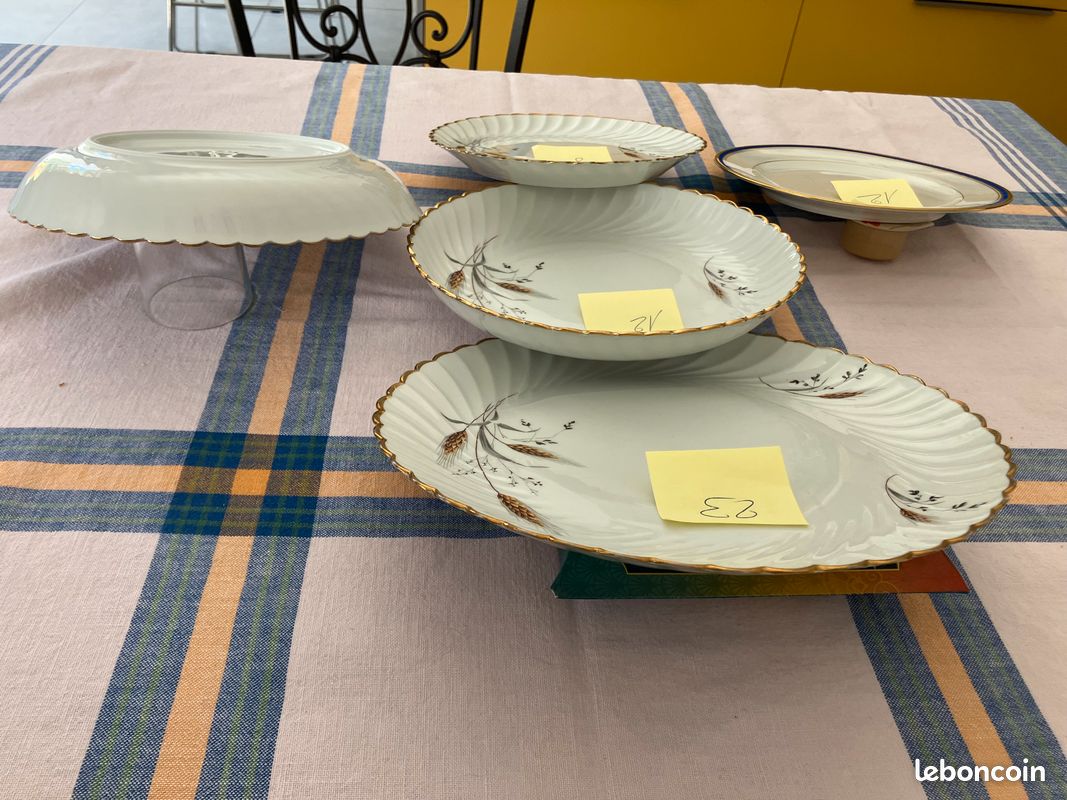 Service assiette porcelaine (image 2)
