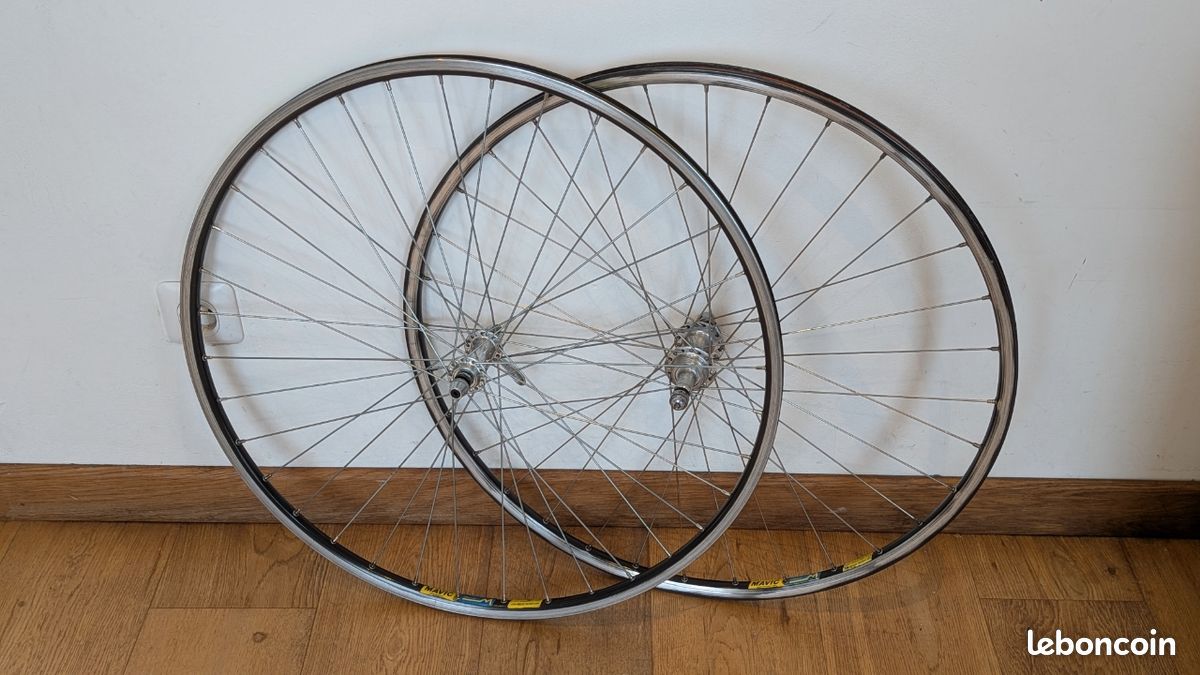 Paire De Roues Mavic MA GP4 700C Tubulaire - Moyeux Campagnolo 126mm, Occasion