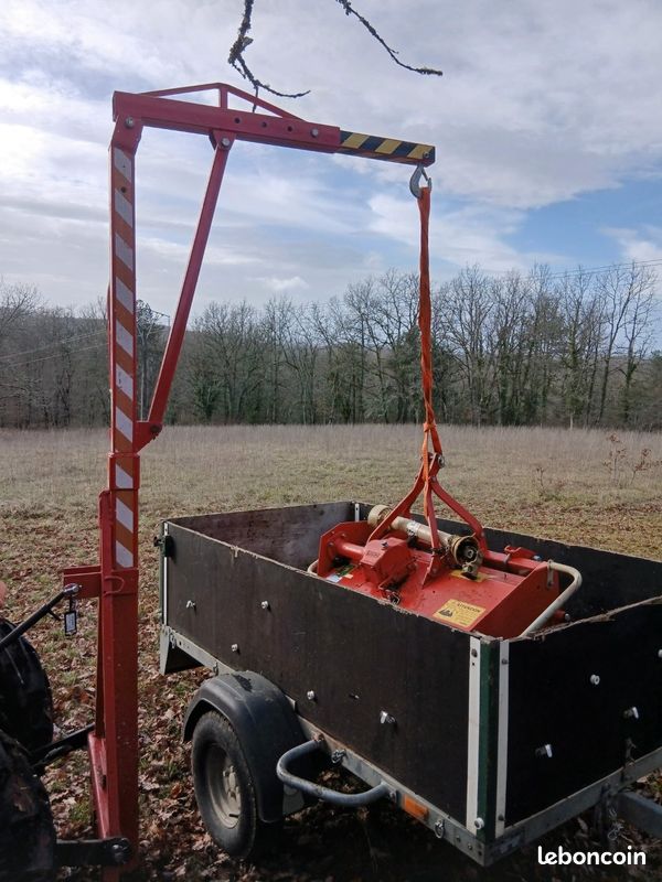Grue micro tracteur (image 1)