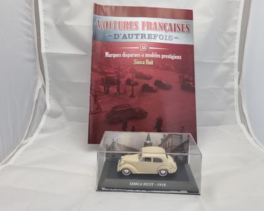 Voiture Miniature Heco Modèles – Simca Huit Sport – Boîte D'origine