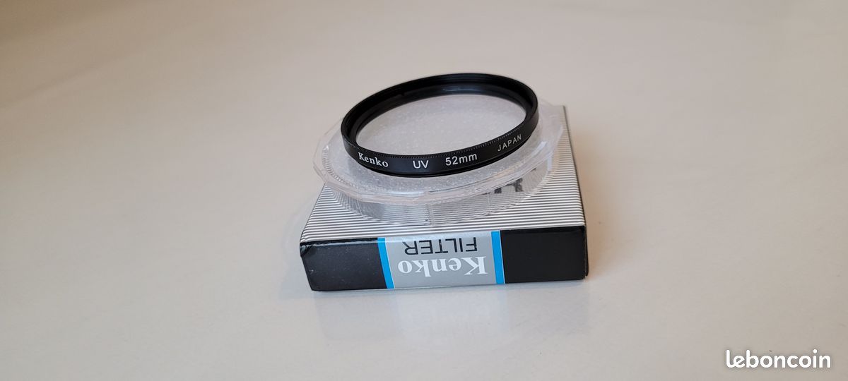 Filtre photo couleur dégradé bleu pour objectif 52 mm Filtre photo couleur dégradé bleu pour objectif 52 mm