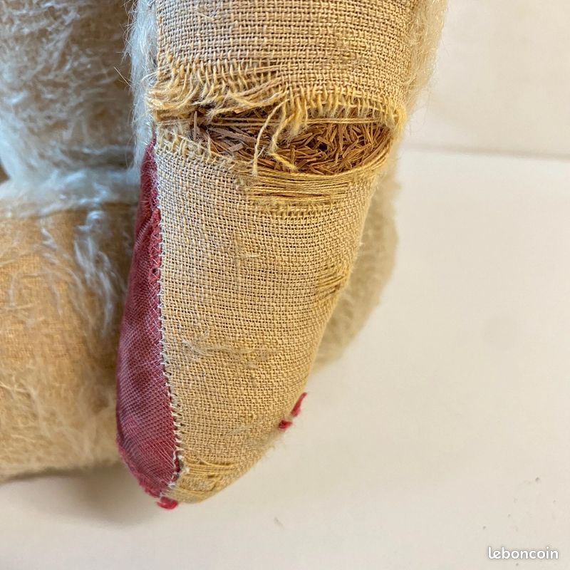 ANCIEN OURS ARTICULE FRANCAIS JPM PELUCHE JOUET OLD FRENCH
