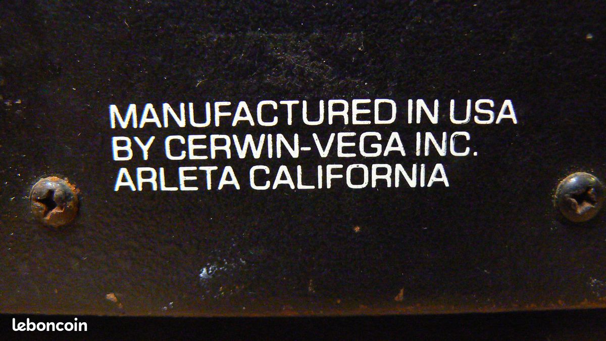 Cerwin-vega A-200 Made in USA (image 5)