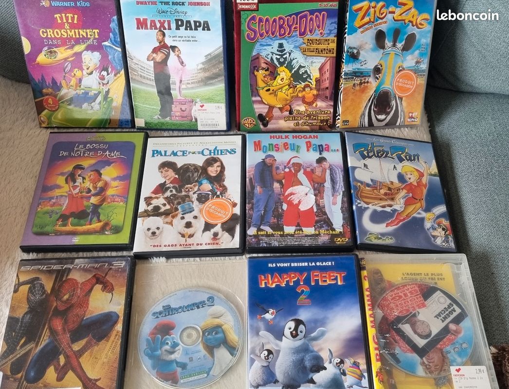 Lot de 28 DVD jeunesse (image 2)