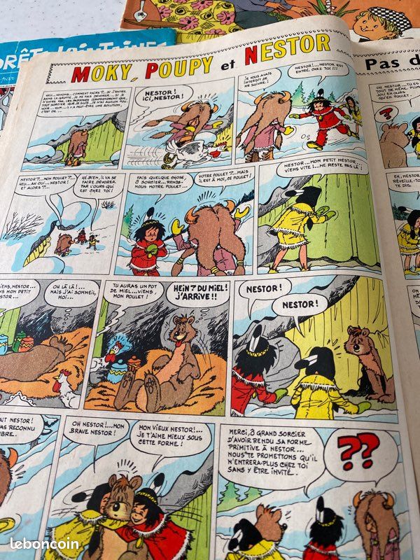 Lot 4 anciens magazines Fripounet 1968 (image 3)