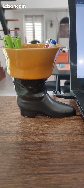 Botte en céramique vintage (Style Pol Chambost) (image 11)