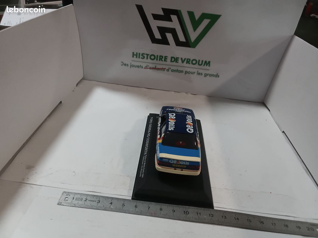Miniature Schabak 1/24 - Ford Sierra RS Cosworth Rallye Des Cévennes 1991 Leclerc