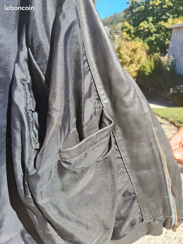 Veste en cuir homme (image 2)