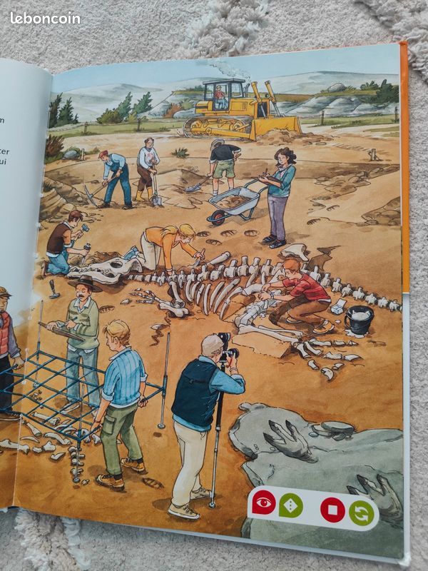 Tiptoi® Livre interactif Je découvre les dinosaures - Jeu éducatif Tiptoi® Livre interactif Je découvre les dinosaures - Jeu éducatif