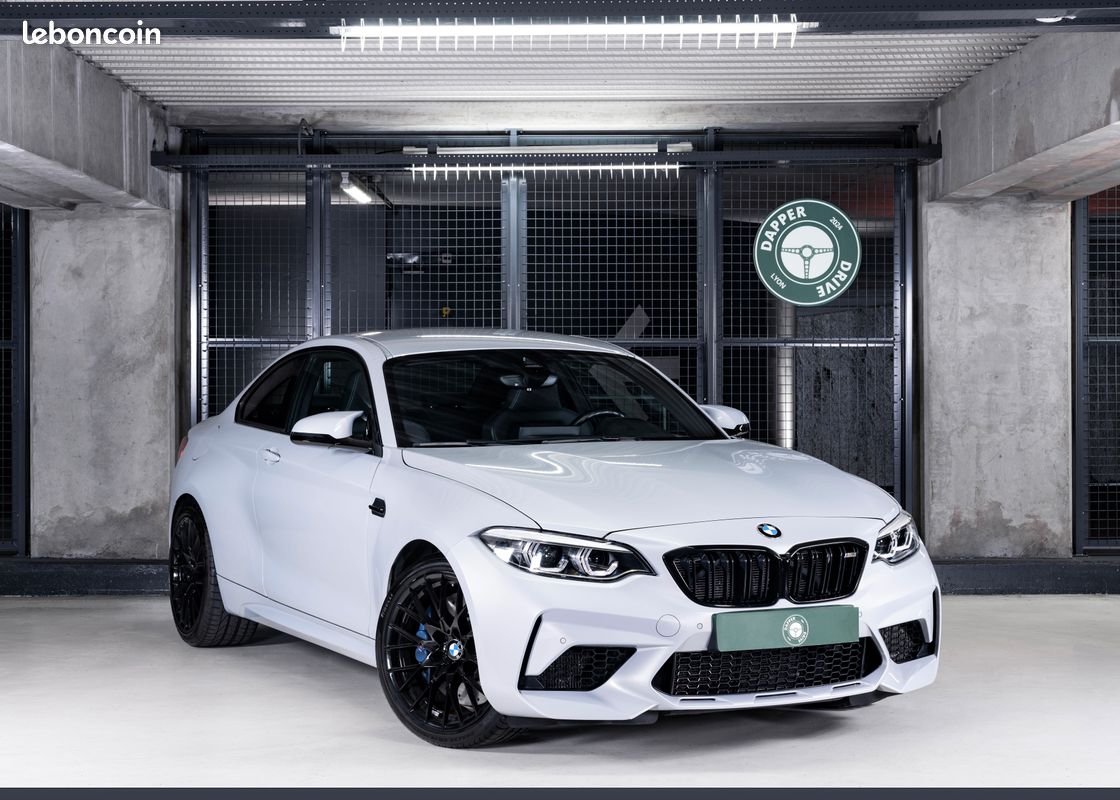 BMW M2 Compétition - RARE Boite manuelle - Gris Hockenheim - Immat France - M2 C BVM - 410ch (image 1)