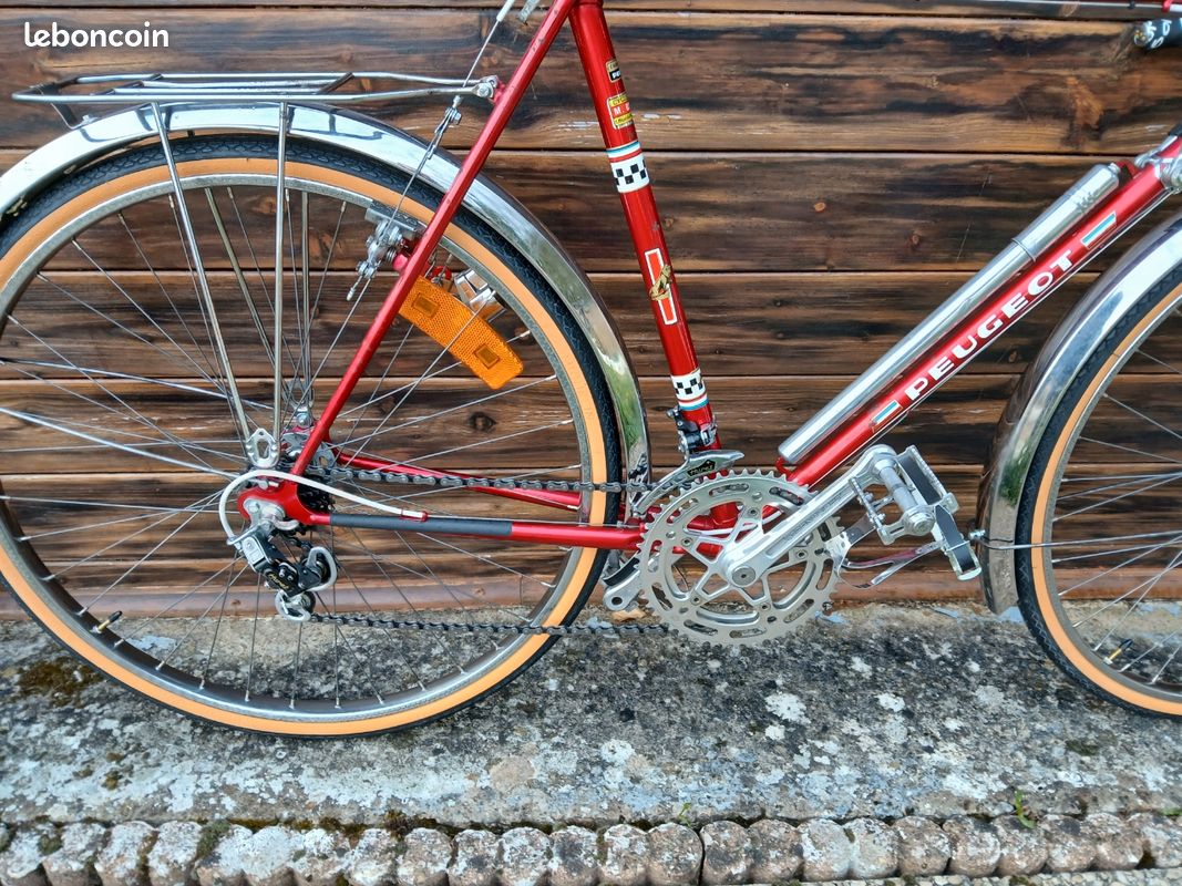 Vélo Vintage Hirondelle Randonneuse - Cadre Acier, Style Rétro Français