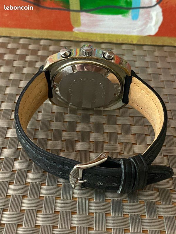 Chronographe mécanique vintage HERMA LE MANS (image 10)