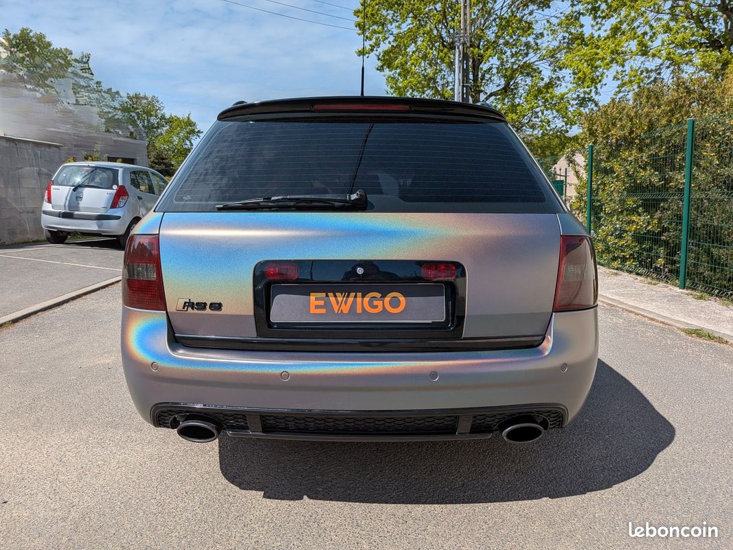 Audi rs6 avant 4.2 450 ch quattro bva pneu plaquettes et disques neufs distrib ok rien a prevoir garantie (image 21)