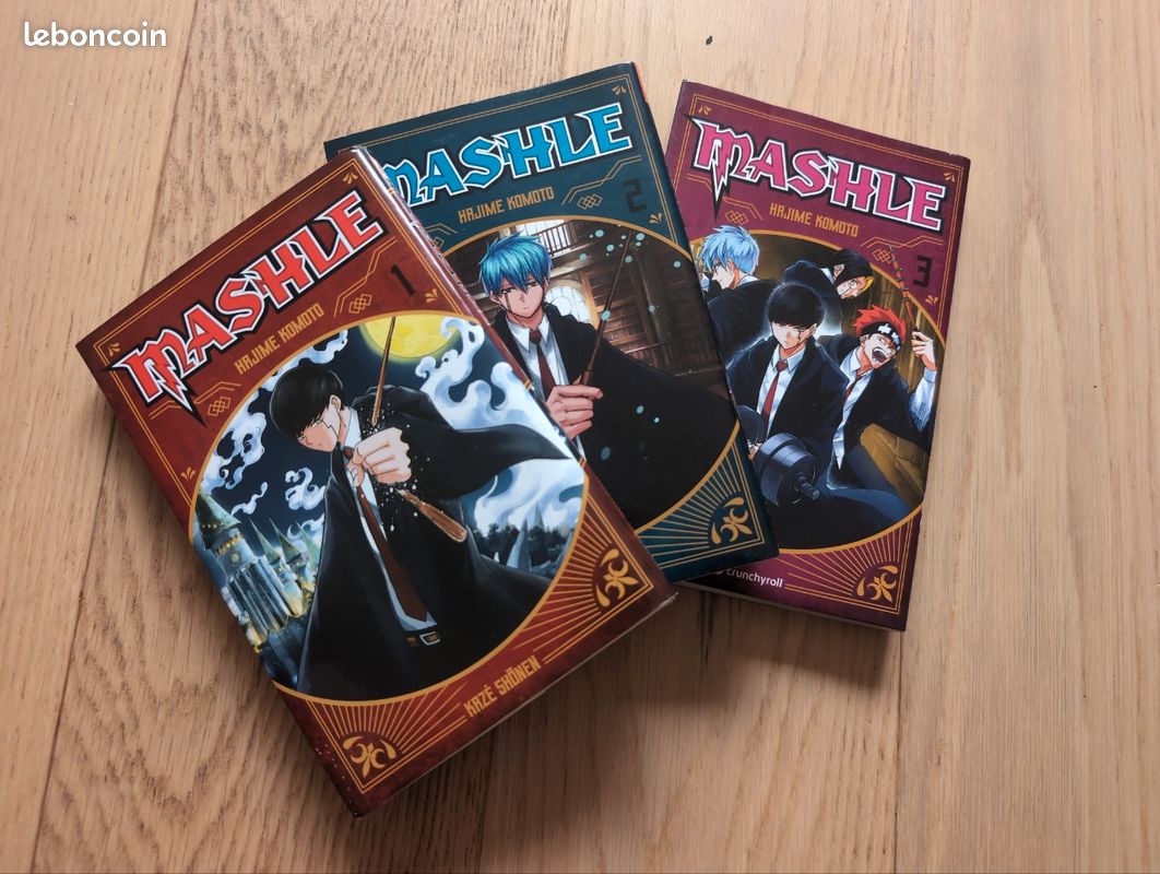 Bd Mashle tome 1/2/3 (image 1)