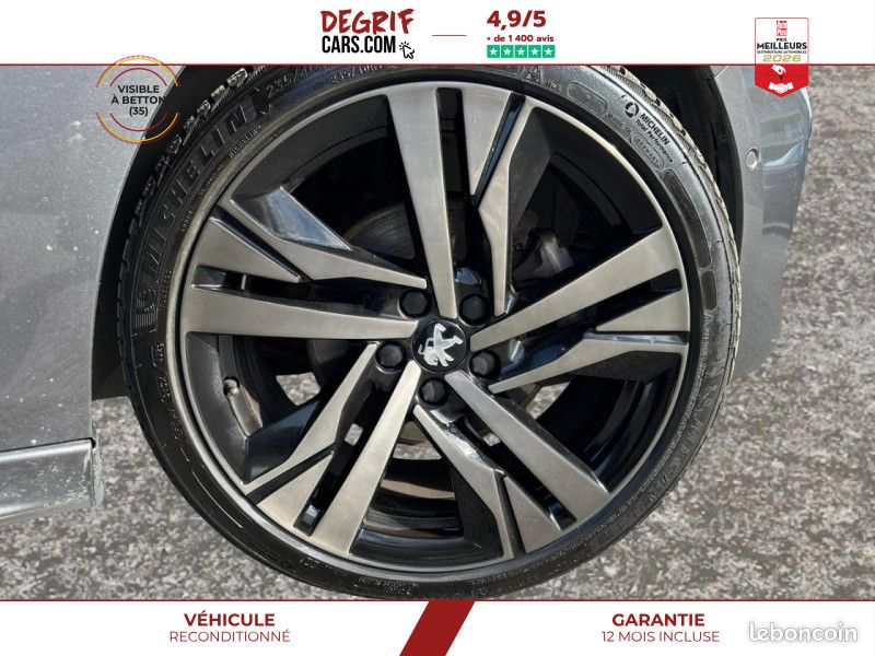 Peugeot 508 SW 1.5 BlueHDi 130 EAT8 GT + CUIR CHAUFFANT ET MASSANT + JANTES 19 + ATTELAGE + FOCAL... (image 10)