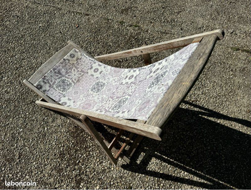 Transat / Chilienne / Chaise longue bois maison du monde (image 7)