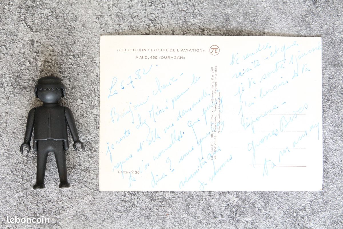 D1 249 – 3 Cartes Postale Collection Histoire de l’AVIATION, AMD 450, Concorde, Vickers Vildebeest (image 3)
