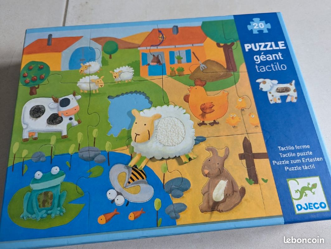Lot de 2 puzzles géants (image 1)