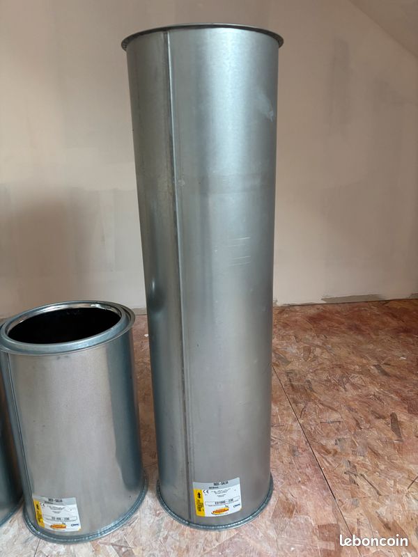 Ensemble conduit Poujoulat inox-galva 230 (image 5)