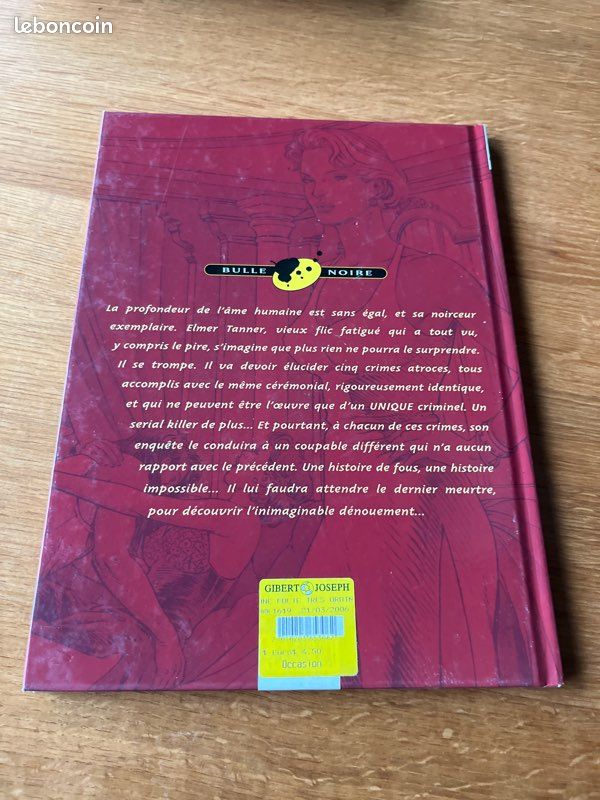 Bd glenat bulle noire une folie très ordinaire tome 2 (image 2)