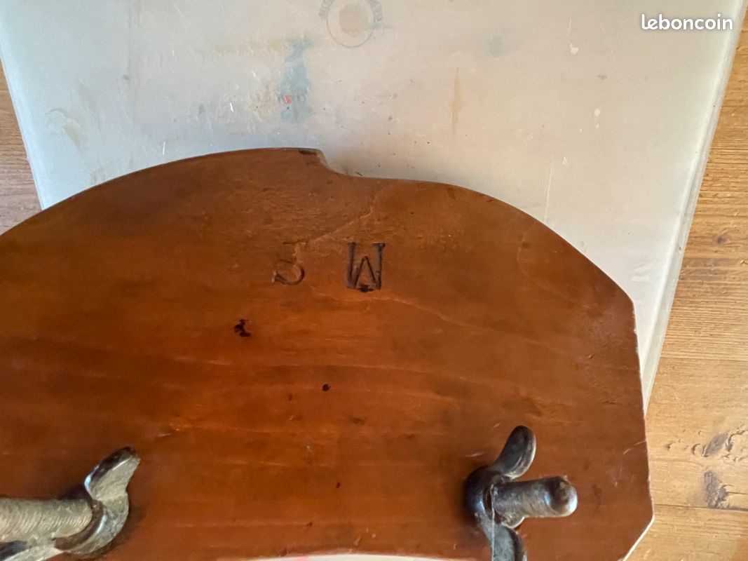 Ancien Rabot De Tonnelier Outil Bois Et Fer – France, Usage Atelier