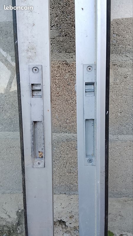 Porte en verre avec charnière (image 2)
